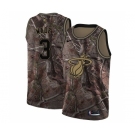 Men's Nike Miami Heat #3 Dwyane Wade Swingman Camo Realtree Collection NBA Jersey