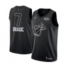 Men's Nike Miami Heat #7 Goran Dragic Swingman Black 2018 All-Star Game NBA Jersey