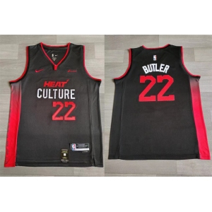 Miami #22 Jimmy Butler Black Nike 2023-24 City Edition Swingman Jersey