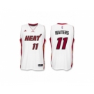 Miami Heat #11 Dion Waiters White Stitched Swingman Jersey