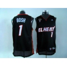 nba miami heat #1 bosh black[latin nights swingman]