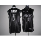 nba miami heat 1# bosh black(new)