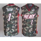 nba miami heat #1 bosh camo