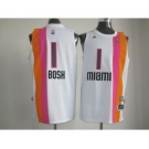 nba miami heat #1 bosh white[2012 new][miami]