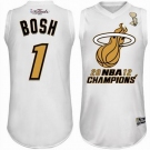 nba miami heat #1 bosh white[champions]