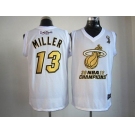 nba miami heat #13 miller white[2012 champions]