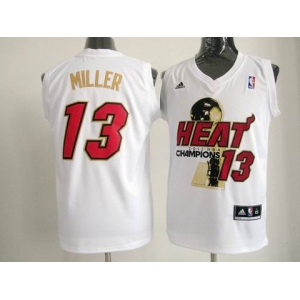 nba miami heat #13 miller white[2012 champions]