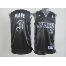 nba miami heat #3 wade black(full black)[miami]