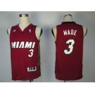 nba miami heat #3 wade red [swingman]