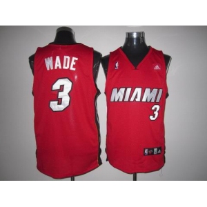 nba miami heat #3 wade red(fans edition)