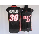 nba miami heat #30 beasley black