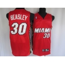 nba miami heat #30 beasley red