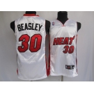 nba miami heat #30 beasley  white