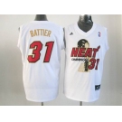 nba miami heat #31 battier white[2012 champions-1]