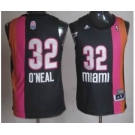 nba miami heat #32 o`neal black-orange[2012 new][miami]