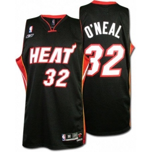 nba miami heat #32 shaquille O neal black