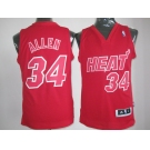 nba miami heat #34 allen red[fullred]