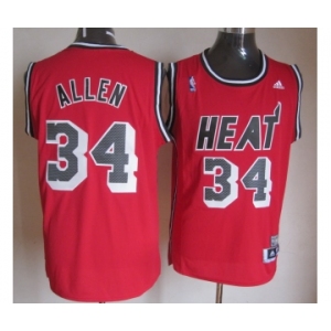 nba miami heat #34 allen red[m&n]