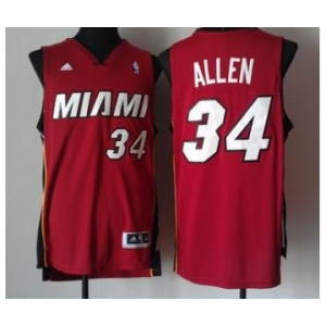nba miami heat #34 allen red[revolution 30 swingman]
