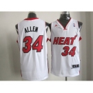 nba miami heat #34 allen white[revolution 30 swingman]