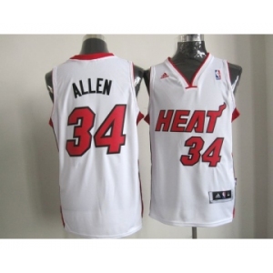 nba miami heat #34 allen white[revolution 30 swingman]