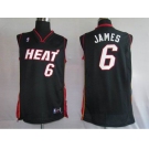 nba miami heat #6 james black