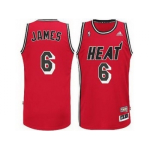 nba miami heat #6 james black[revolution 30 swingman]