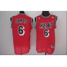 nba miami heat #6 james red[m&n]