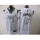 nba miami heat #6 james white[swingman full white]