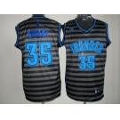 nba oklahoma city thunder #35 durant grey[black strip]