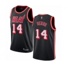 Women's Miami Heat #14 Tyler Herro Authentic Black Fashion Hardwood Classics Basketball Jersey