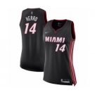 Women's Miami Heat #14 Tyler Herro Swingman Black Basketball Jersey - Icon Edition