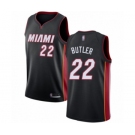 Women's Miami Heat #22 Jimmy Butler Swingman Black Basketball Jersey - Icon Edition