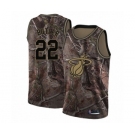 Women's Miami Heat #22 Jimmy Butler Swingman Camo Realtree Collection Basketball Jersey