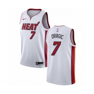 Women's Nike Miami Heat #7 Goran Dragic Swingman NBA Jersey - Association Edition