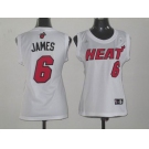 women nba jerseys miami heat #6 james white