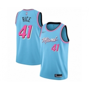 Youth Miami Heat #41 Glen Rice Swingman Blue Basketball Jersey - 2019-20 City Edition