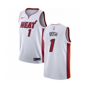Youth Nike Miami Heat #1 Chris Bosh Swingman NBA Jersey - Association Edition