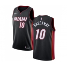 Youth Nike Miami Heat #10 Tim Hardaway Swingman Black Road NBA Jersey - Icon Edition