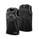 Men' San Antonio Spurs #24 Devin Vassell Black Stitched Nike Jersey