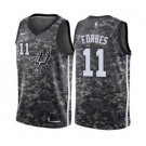 Men's Nike San Antonio Spurs #11 Bryn Forbes Swingman Camo NBA Jersey - City Edition