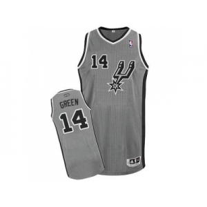 NBA San Antonio Spurs #14 Danny Green Grey Alternate Stitched Jerseys