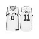 Nike NBA San Antonio Spurs #11 Bryn Forbes Jersey 2017-18 New Season White Jersey