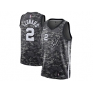 Nike San Antonio Spurs #2 Kawhi Leonard Camo NBA Swingman City Edition Jersey