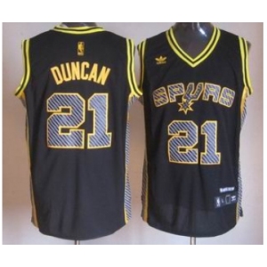 nba san antonio spurs #21 duncan black[2013 new]