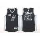 nba san antonio spurs #21 tim duncan black[2016 new]