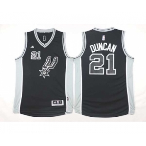 nba san antonio spurs #21 tim duncan black[2016 new]