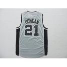 nba san antonio spurs #21 tim duncan grey[2015 new]