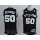 nba san antonio spurs #50 robinson black[swingman]