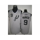 nba san antonio spurs #9 tony parker grey[revolution 30]